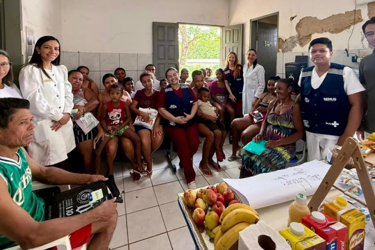 ESF. Boca do Cercado e eMulti, juntos na ação Janeiro Branco / janeiro Roxo.